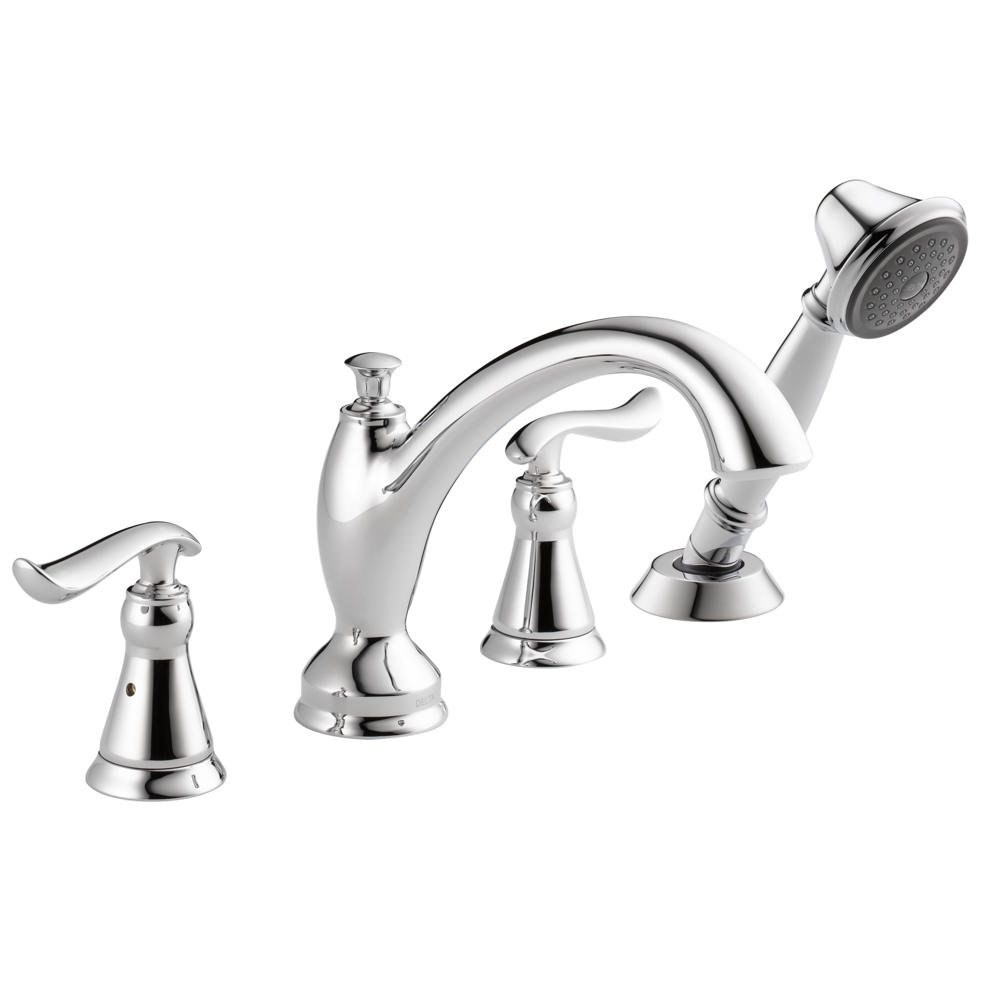 T4794-CZ Римская ванна с ручным душем Delta Faucet Linden Шампанское бронза 