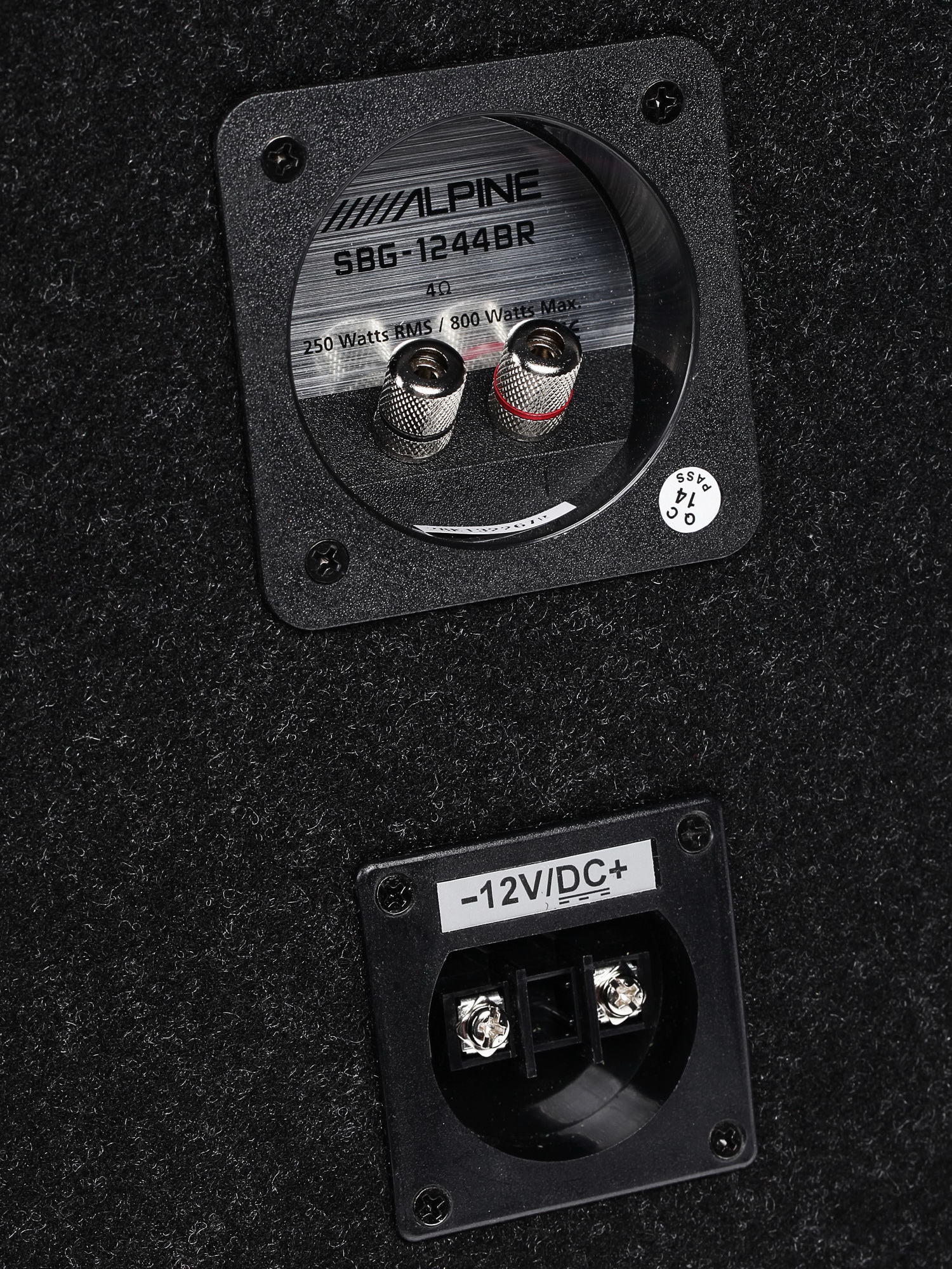 6601606 Автосабвуфер пассивный Alpine SBG-1244BR STDN-0055948 - Вид №5