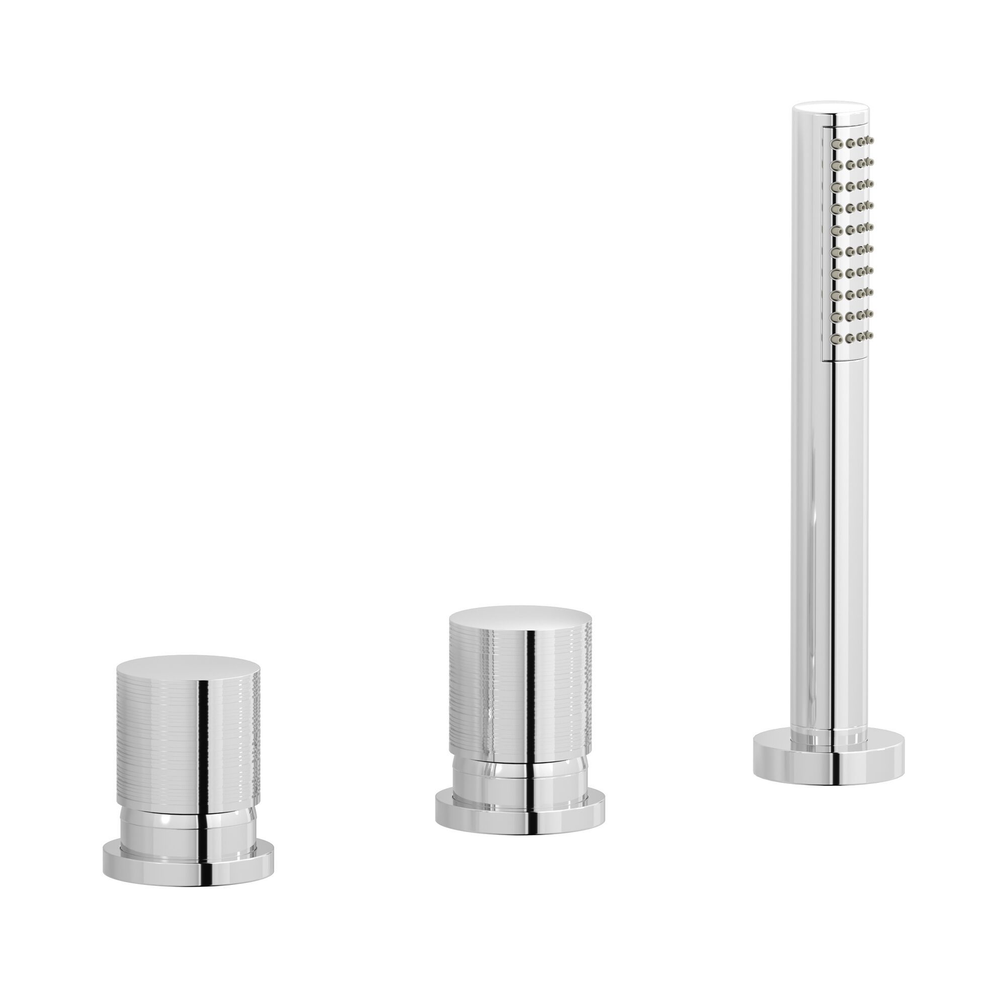 Смеситель для ванны с 3 отверстиями и переключателем IB винил ARCH-00045180 - Вид №1