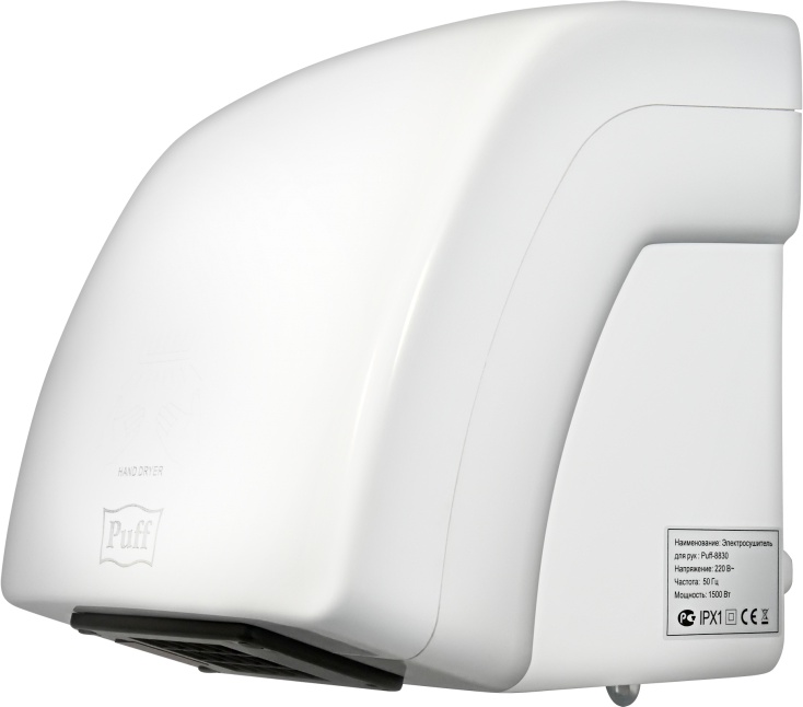 1401.320 Сушилка для рук тихая 8830 PUFF  - Вид №3