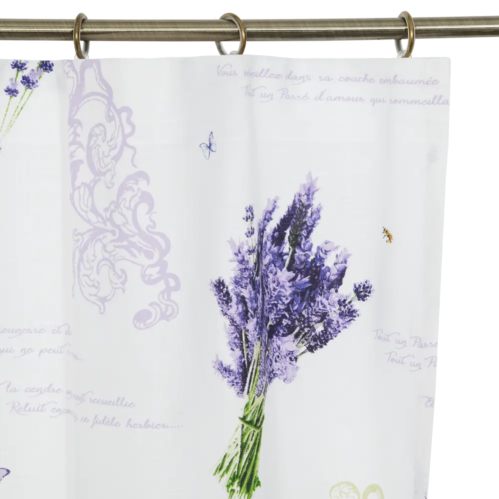 Штора на ленте «Прованс» 160х180 см хлопок цвет сиреневый Altali STLM-2125990 - Вид №3