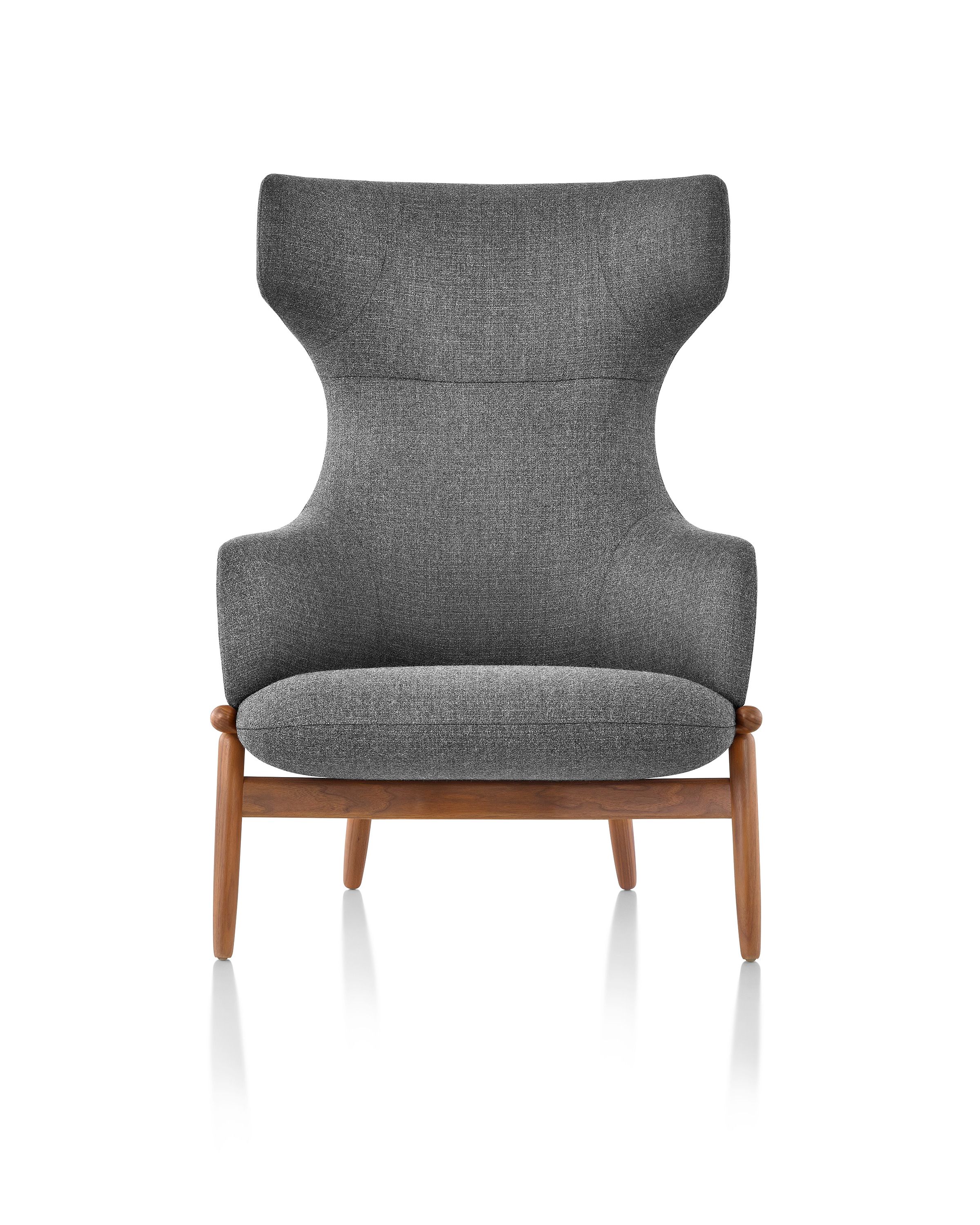 Кресло bergère из ткани с высокой спинкой Herman Miller Reframe ARCH-00115309 - Вид №10