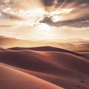 SH017-VD2-God-Rays Фотообои Komar Stefan Hefele 2.5х2 м