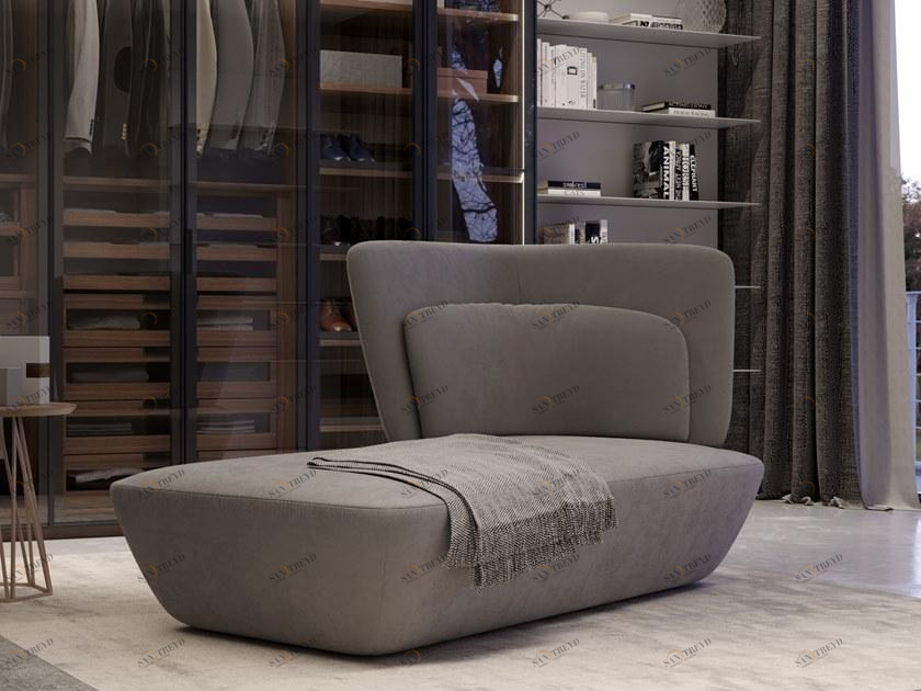 EmmeBi Мягкий бархатный шезлонг Soho sun-id-1486982