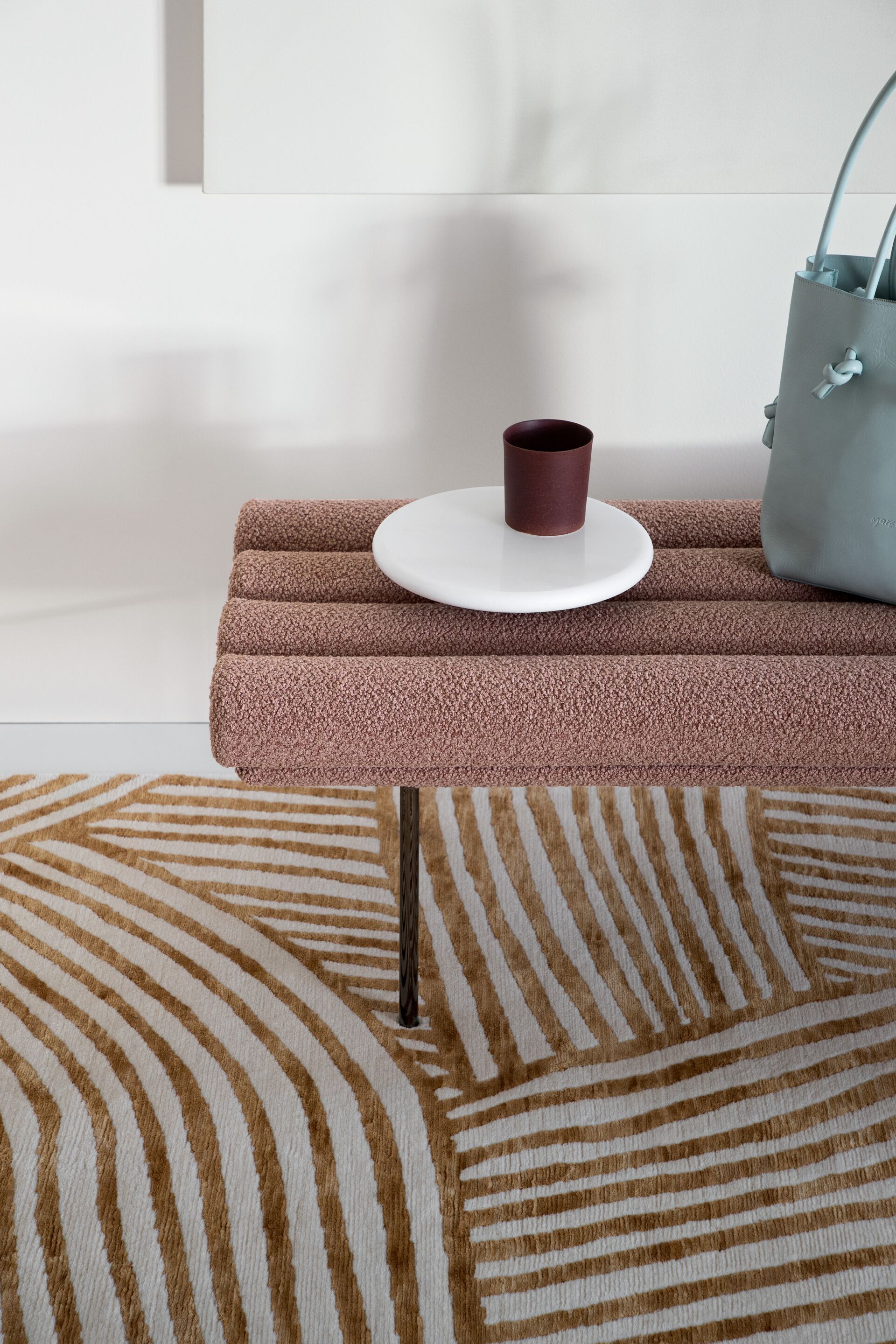 Скамейка из ткани Saba Italia Pan Flute ARCH-00048425 - Вид №5