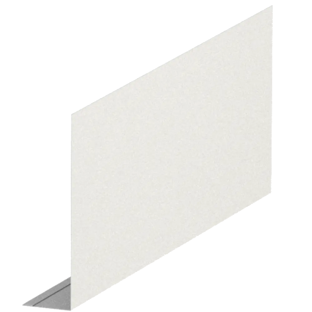 Планка лобовая 190x50 цвет белый 87563423 STLM-2194472 Santreyd 
