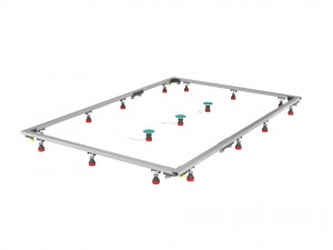 150179 MEPA  Подставки для душевых поддонов Монтажная рама SF минеральное литье 120/180