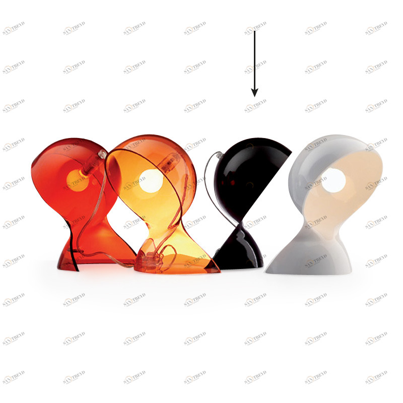 Настольная лампа 26х18,4 грецкий орех Dalu 1466030A ARTEMIDE  00-3882435 Коричневый;черный 