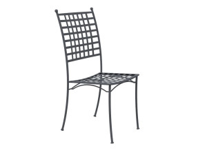 Металлический штабелируемый садовый стул