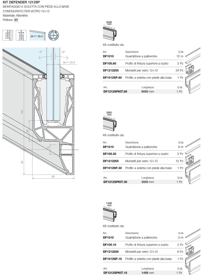 Стеклянный парапет Saint-Gobain - Logli Defender ARCH-00119866 - Вид №6