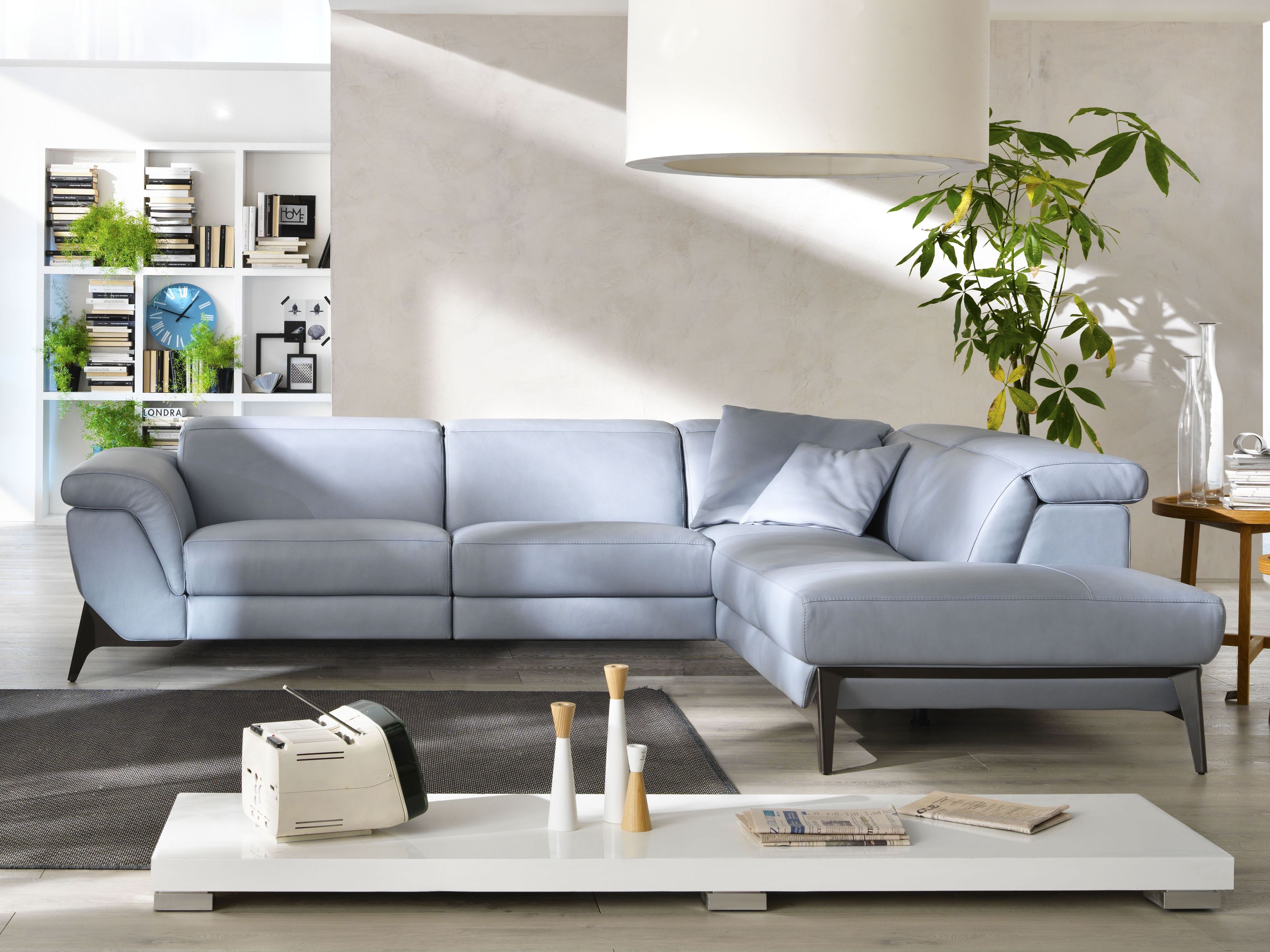 Кожаный модульный угловой диван Egoitaliano MICOL ARCH-00002680