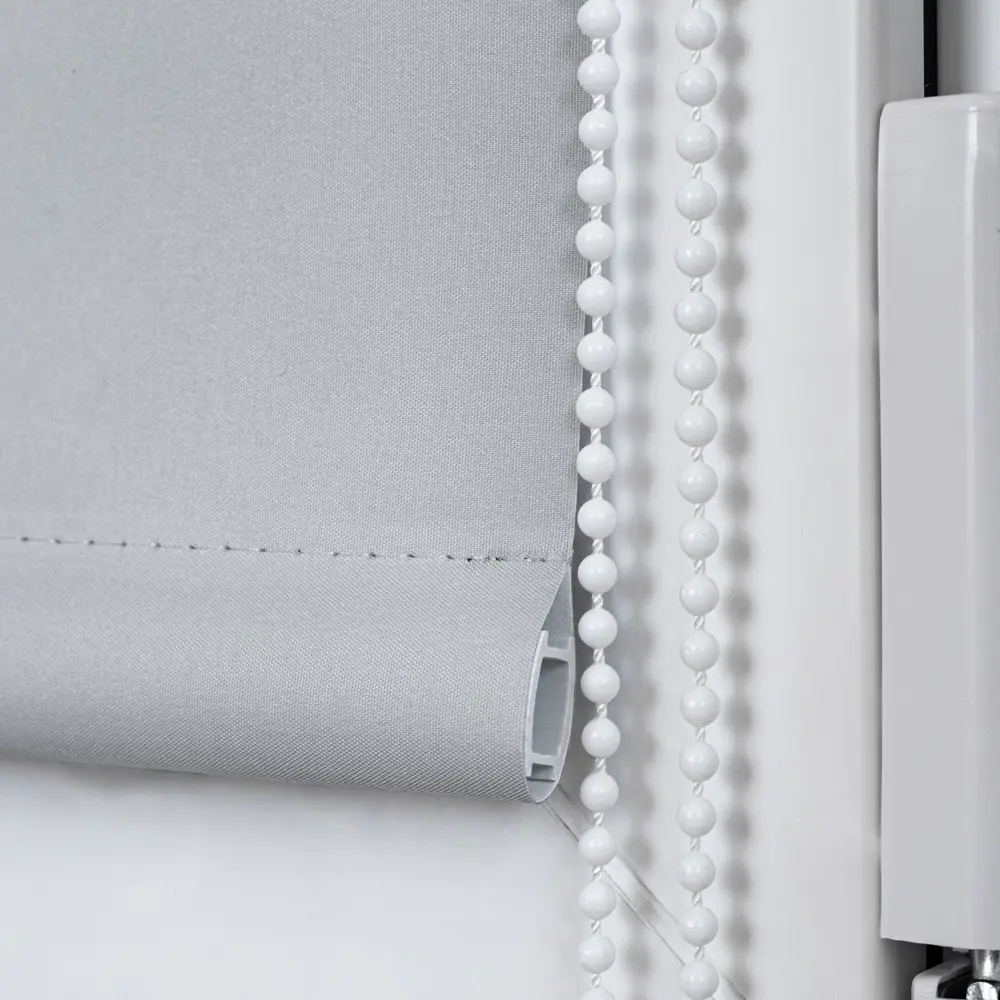 Рулонная штора блэкаут KREAFORTA Vorga 110x190 см серая STLM-2067151 - Вид №6