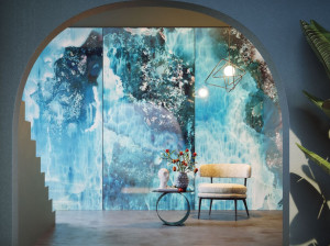 Декоративная панель из алюминия, стекла или ПММА