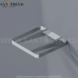 Flaminia MINIWASH Настенный крепёж для раковины 40 см хромированный MWS40