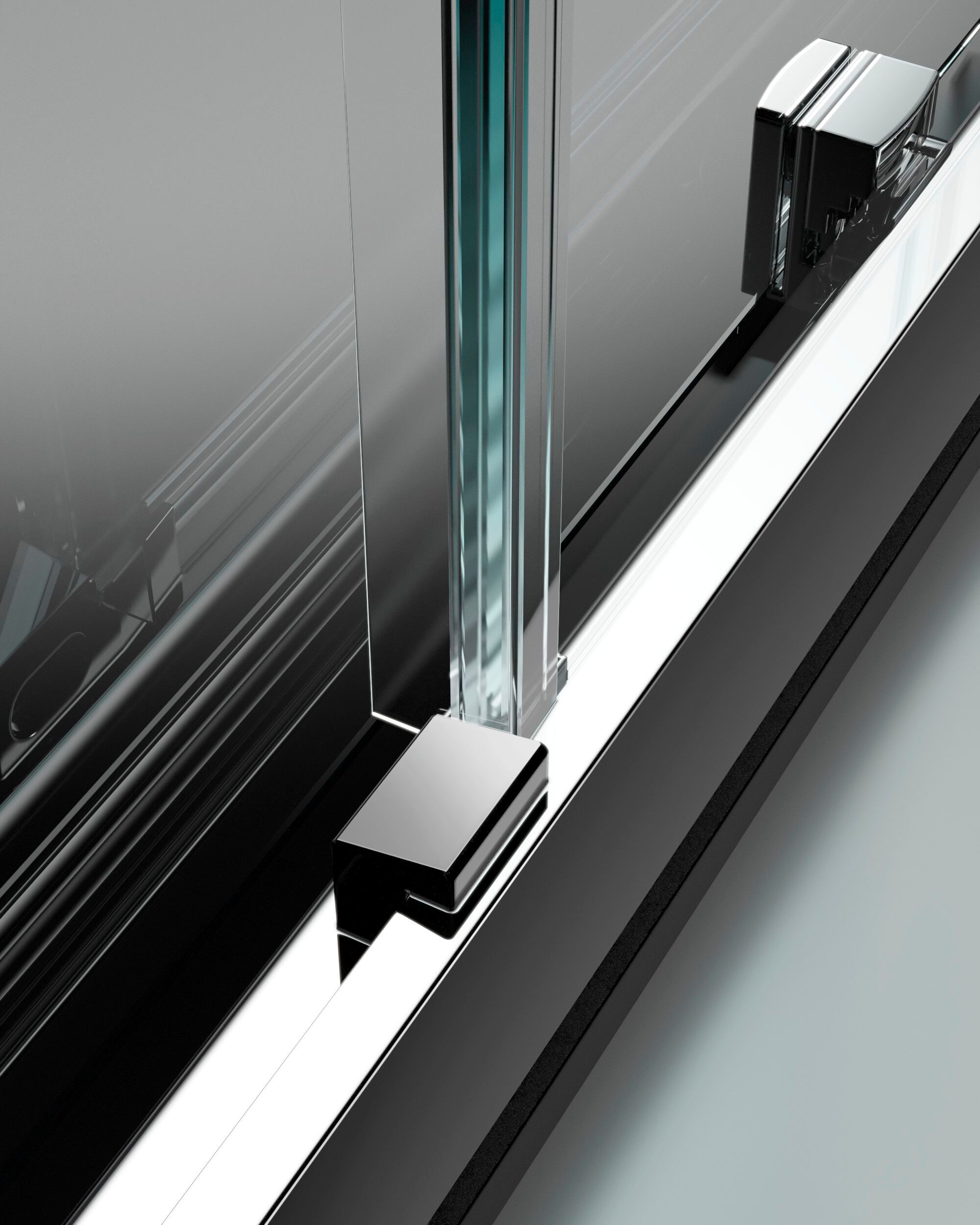 Душевая кабина из алюминия и стекла TAMANACO EASYPSC50 ARCH-00111945 - Вид №1