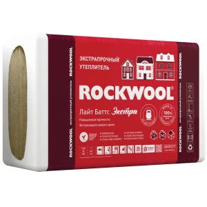 Утеплитель Rockwool Лайт Баттс Экстра 1000х600х100мм (2,4м2; 0,24м3)