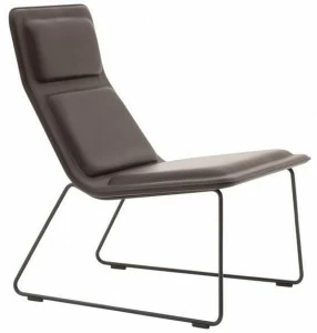 Cappellini Санное кресло из кожи Low pad