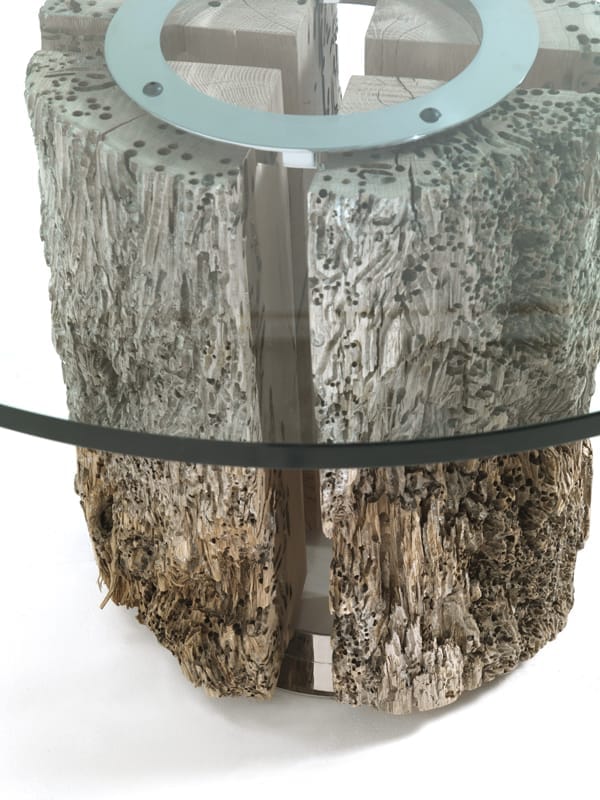 Круглый стеклянный стол Riva 1920 Briccole ARCH-00079524 - Вид №2