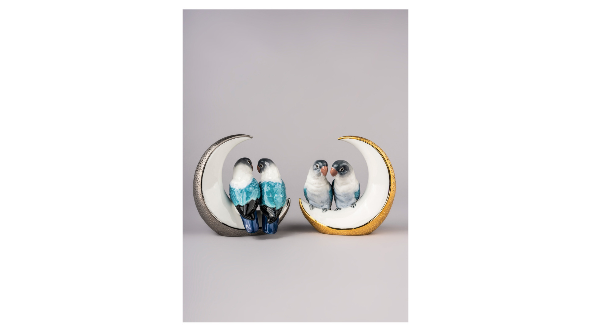 10669069 LLADRO Фигурка Lladro "Полетели на луну!" 16x15см, серебряный Фарфор Lladró  - Вид №5