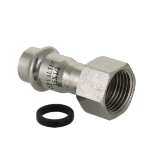 Тройник Valtec пресс 28x28x22 мм нержавеющая сталь 83563169 STLM-2198717