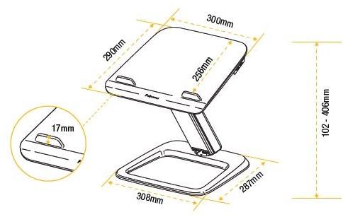 Fellowes Подставка для ноутбука  8064301 - 8064401  - Вид №5