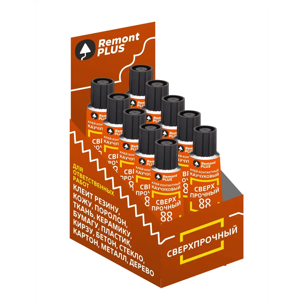 REMONT PLUS 88 — универсальный клей для прочного соединения материалов 88747662 STLM-0859498 - Вид №2