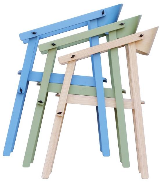 Askia Стул из лакированного дуба Atelier 1.c06.ok.sg - Вид №11