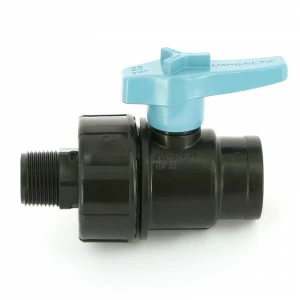 Кран обжим-Н Unidelta 25 х 3/4" для труб ПНД полипропилен PP-B