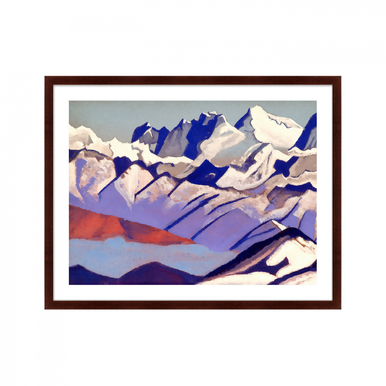 Картина "Эверест, 1936 г.", 32х42 см КАРТИНЫ В КВАРТИРУ  264849 Разноцветный  - Вид №1