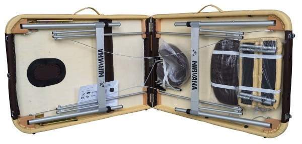 TS3215_BB Массажный стол бежевый NIRVANA ELEGANT PRO DFC  - Вид №1