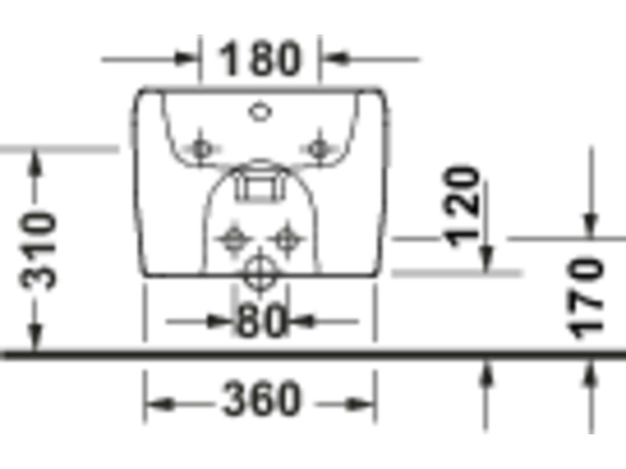 Керамическое подвесное биде с переливом Duravit Qatego ARCH-00117215 - Вид №4