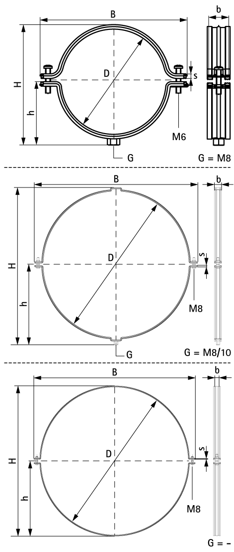 4115355 BIS Aero® Вентиляционные хомуты для вентиляционных труб walraven  - Вид №1