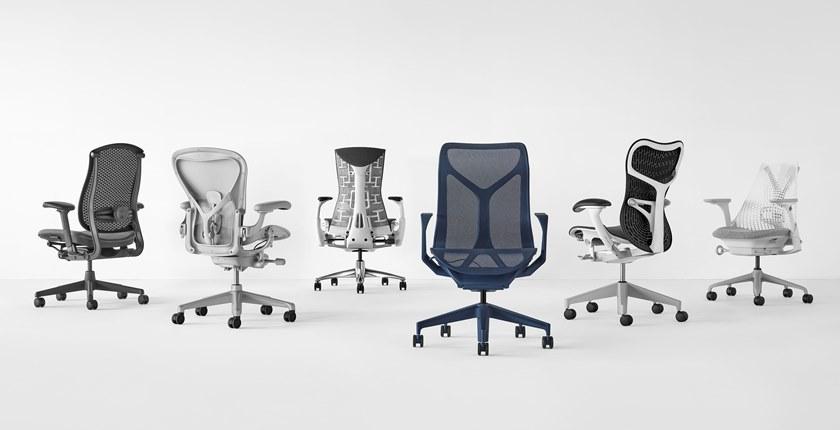 Herman Miller Эргономичное вращающееся офисное кресло на колесиках sun-id-1378598 - Вид №10