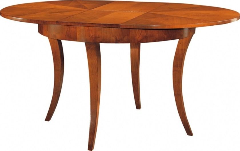 Morelato Раздвижной круглый стол в вишне Biedermeier Art. 5782 - Вид №3