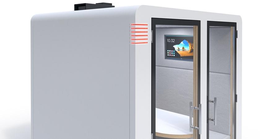 SBS Silence Business Solutions Акустическая будка с мультимедийным подключением на 6 человек Procyon sun-id-1469740 - Вид №6