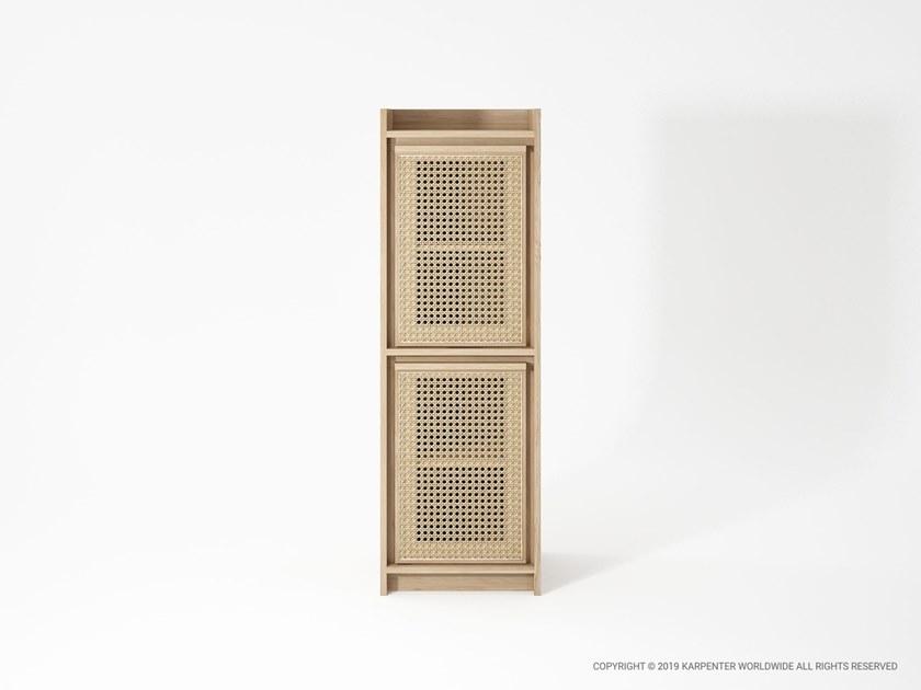 KARPENTER Комод из массива дерева и ротанга Roots sun-id-1422030 - Вид №5