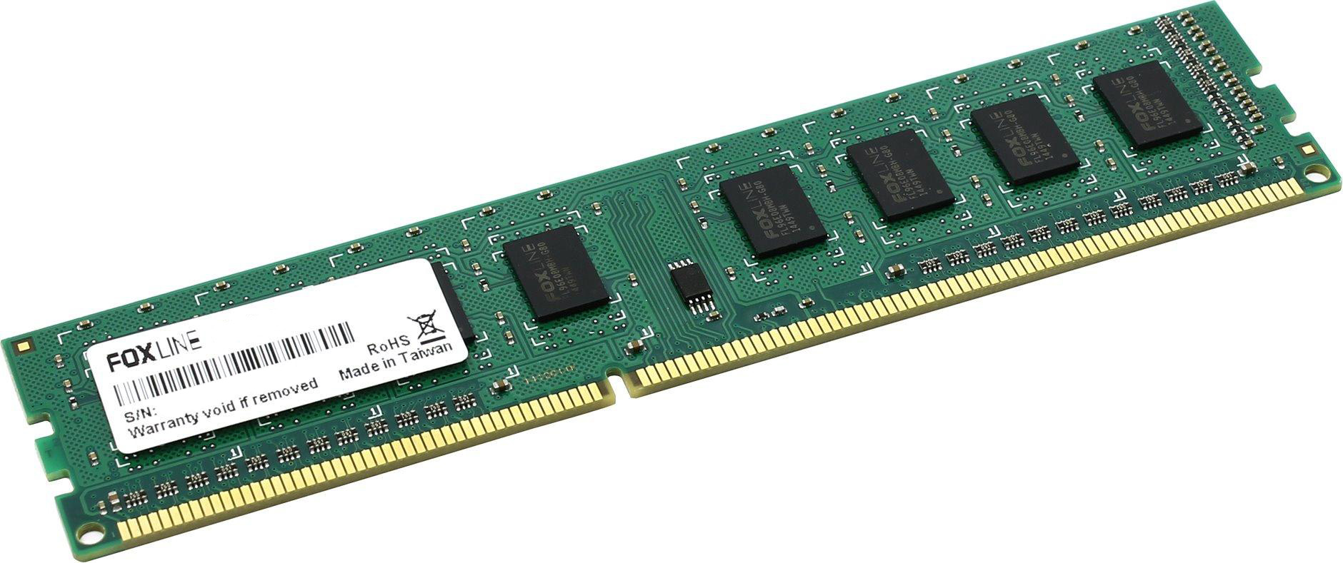 FL1333D3U9S-1G dimm 1gb 1333 ddr3 cl9 (128*16) Foxline Santreyd 