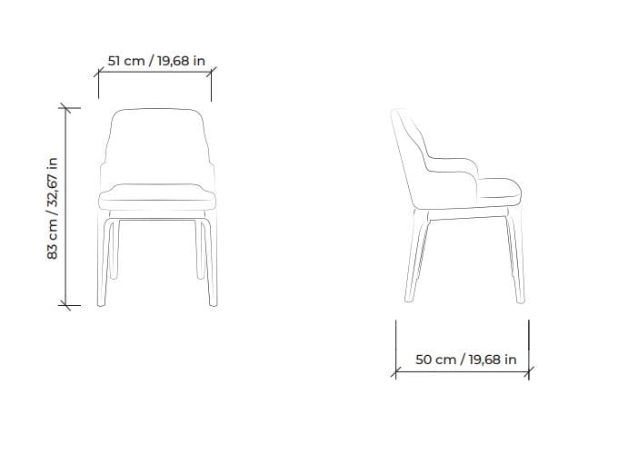 Кожаный мягкий стул с подлокотниками Morica Design Haute Couture ARCH-00086483 - Вид №5