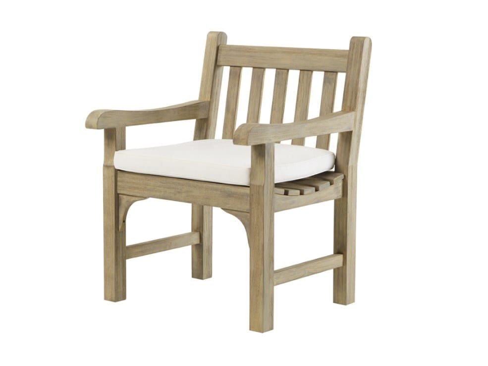 Садовое кресло из тикового дерева с подлокотниками Ethimo Notting Hill ARCH-00126532 - Вид №1