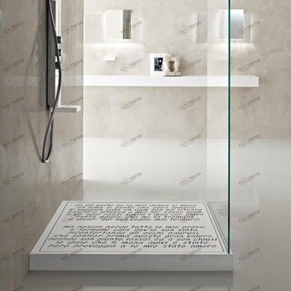 Toscoquattro Душевой поддон 100х110 из искусственного камня Concerto 10PD5SA