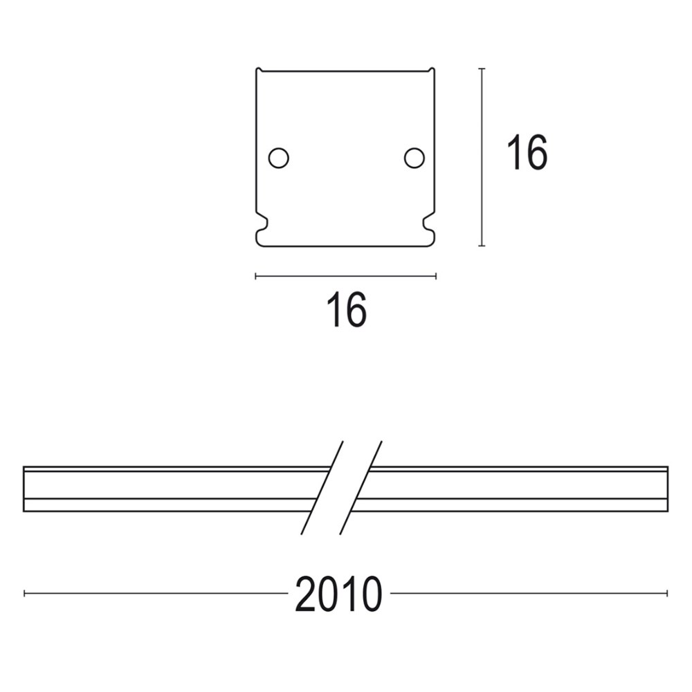 Linear 0W Ghidini Линейный для освещения бухты .01 Белый (Матовый)  - Вид №1