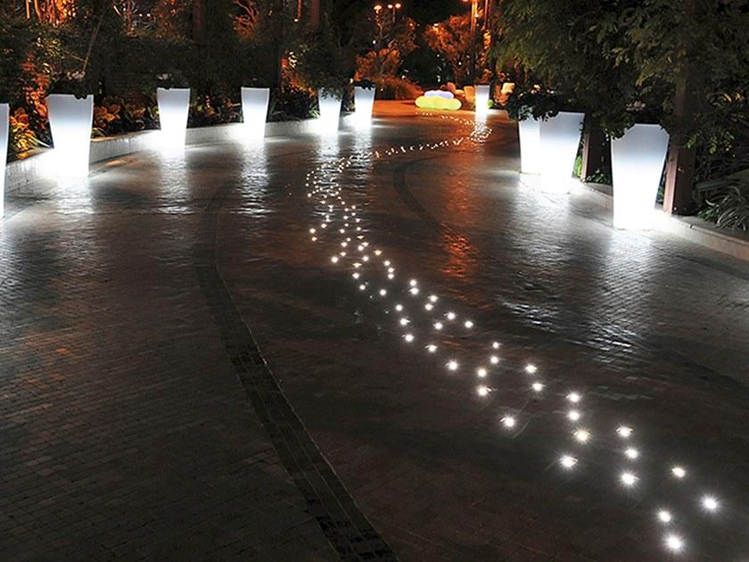 Aldabra Светодиодный ступень из нержавеющей стали для улицы Punto sun-id-1418352 - Вид №3