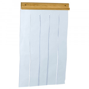 ПР0032583 Шторка для будки Domus Extra Large 59х35см FERPLAST