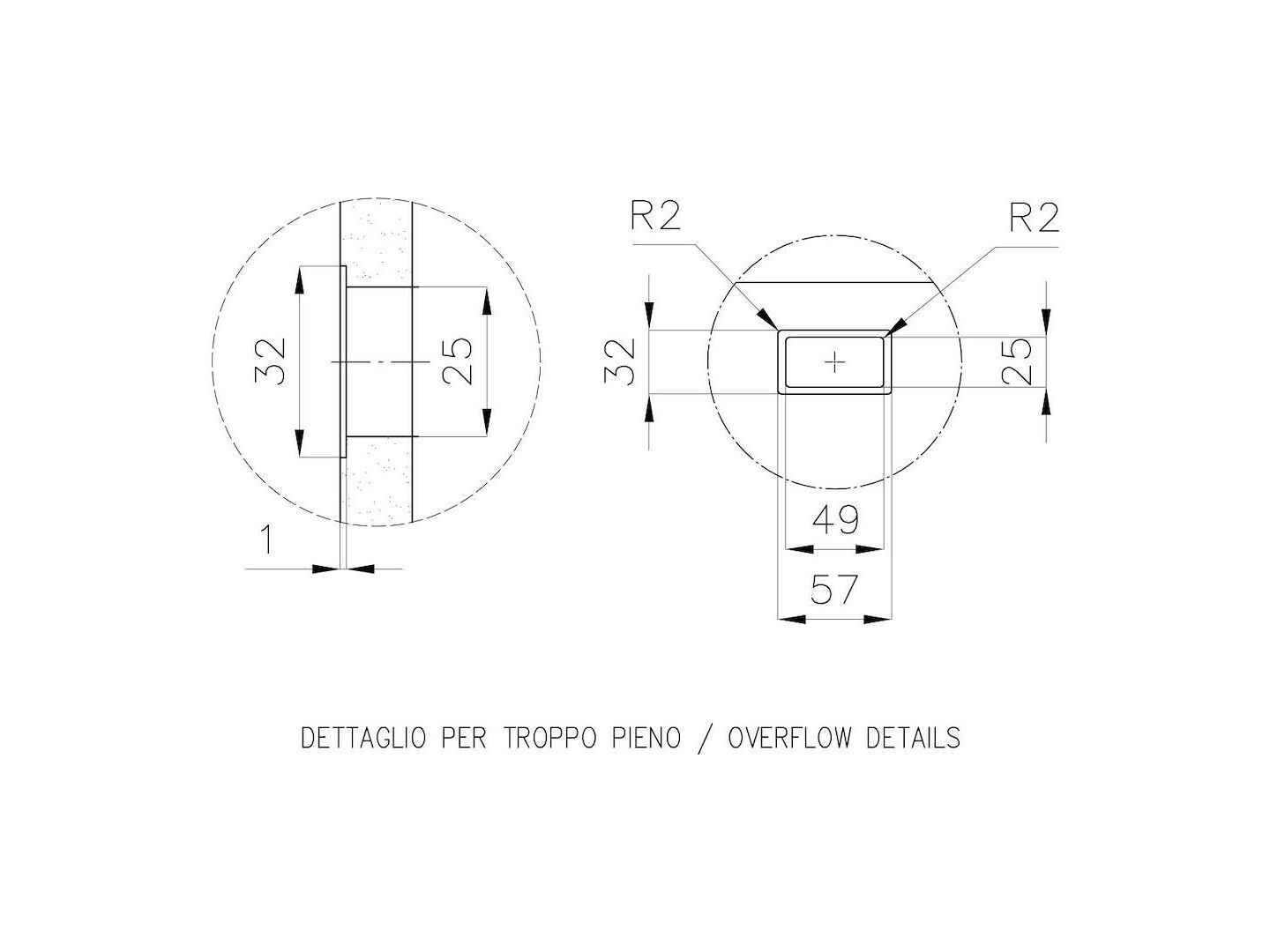 Раковина из нержавеющей стали Foster Phantom ARCH-00090592 - Вид №3