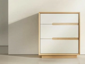 WUDA Деревянная тумбочка с ящиками Ares