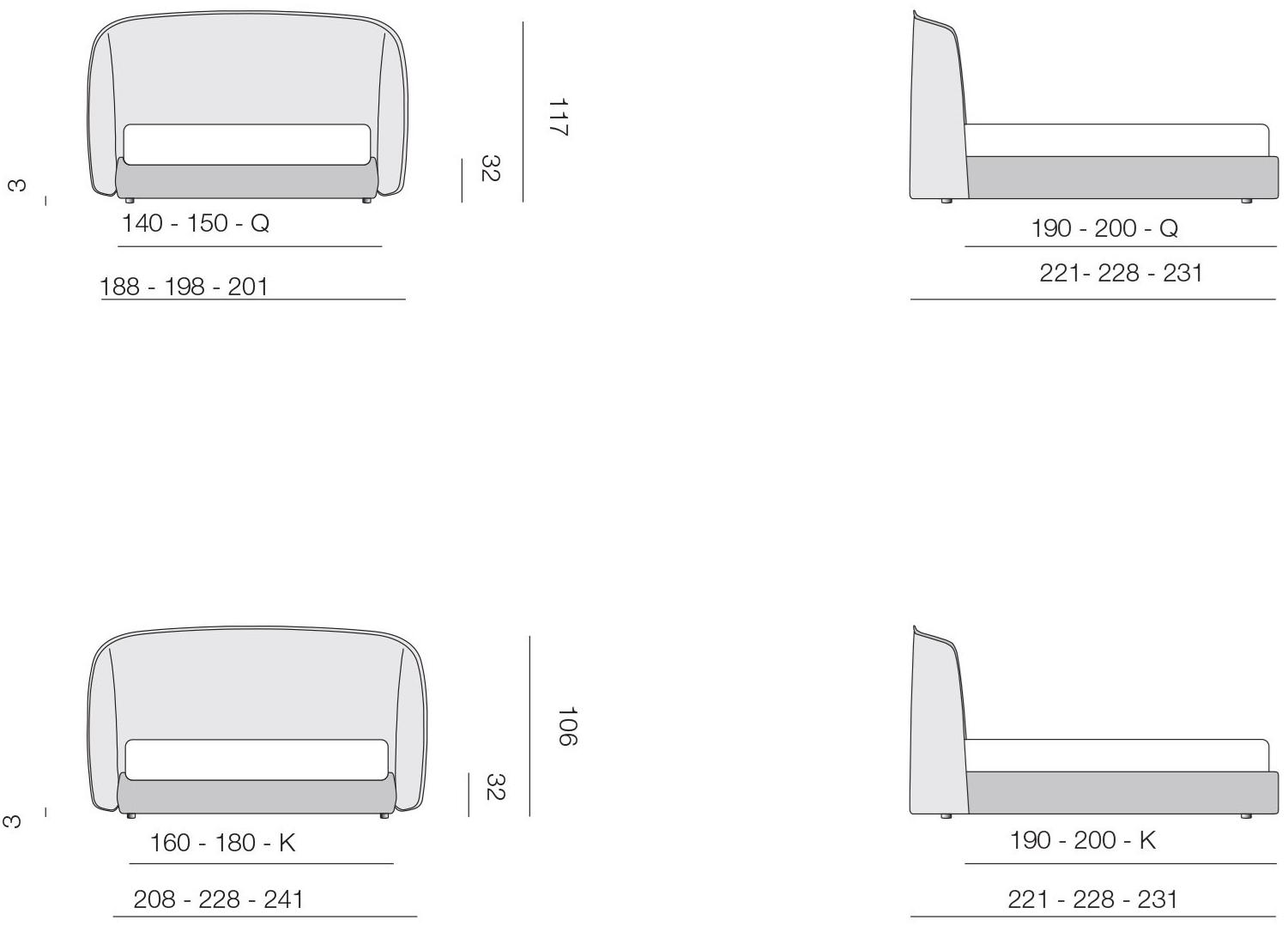 TUMIDEI Кровать для хранения, обитая тканью sun-id-1463297 - Вид №5