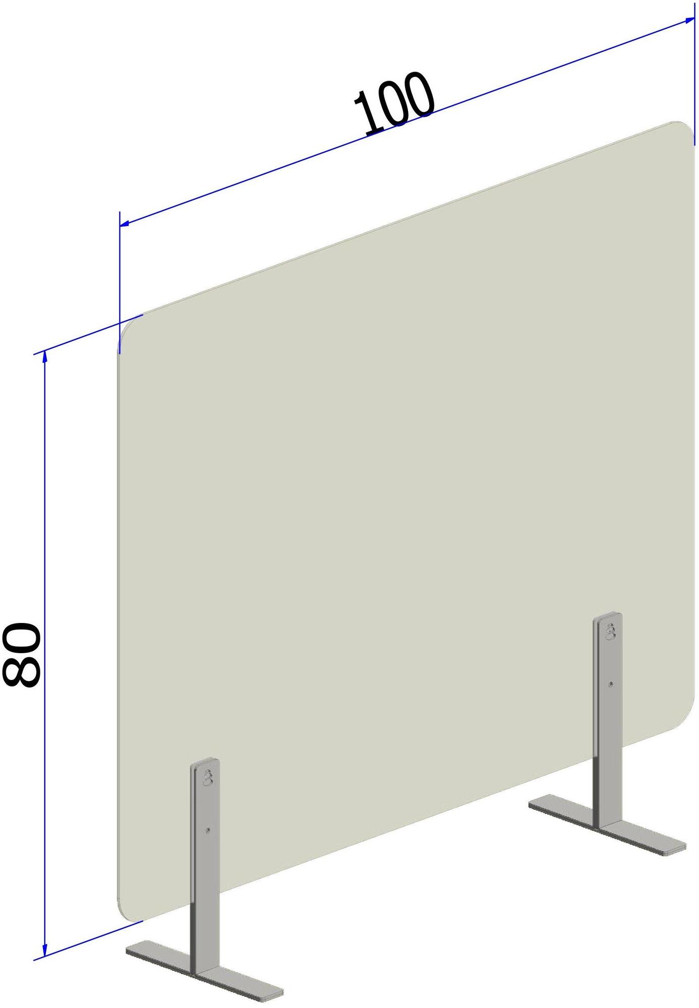 Steelbox by Metalway Барьер Parafiato в скамейке pmma Zen protect sun-id-1403300 - Вид №5