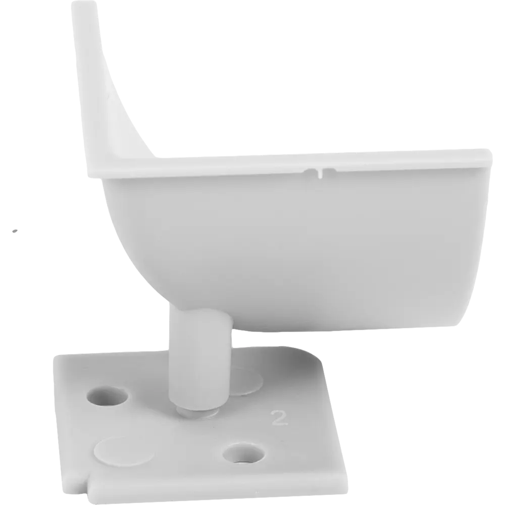 Santreyd Заглушки для плинтуса серые ПВХ 6 шт - аккуратные углы без зазоров 88282078 STLM-0077219 - Вид №2