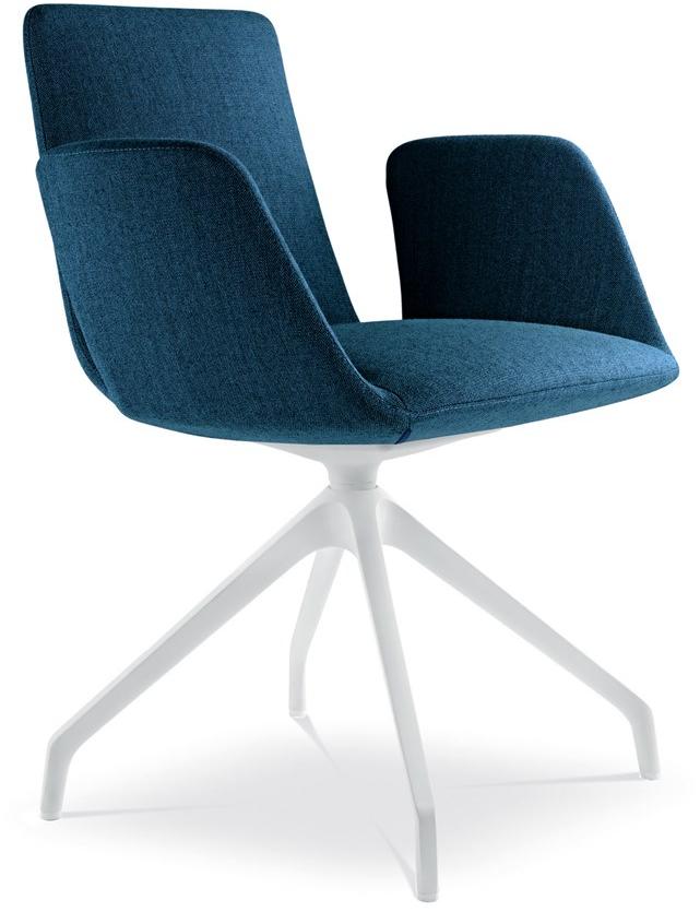 LD Seating Вращающийся стул для конференций на козелке из ткани Harmony modern 870-f90 - Вид №3