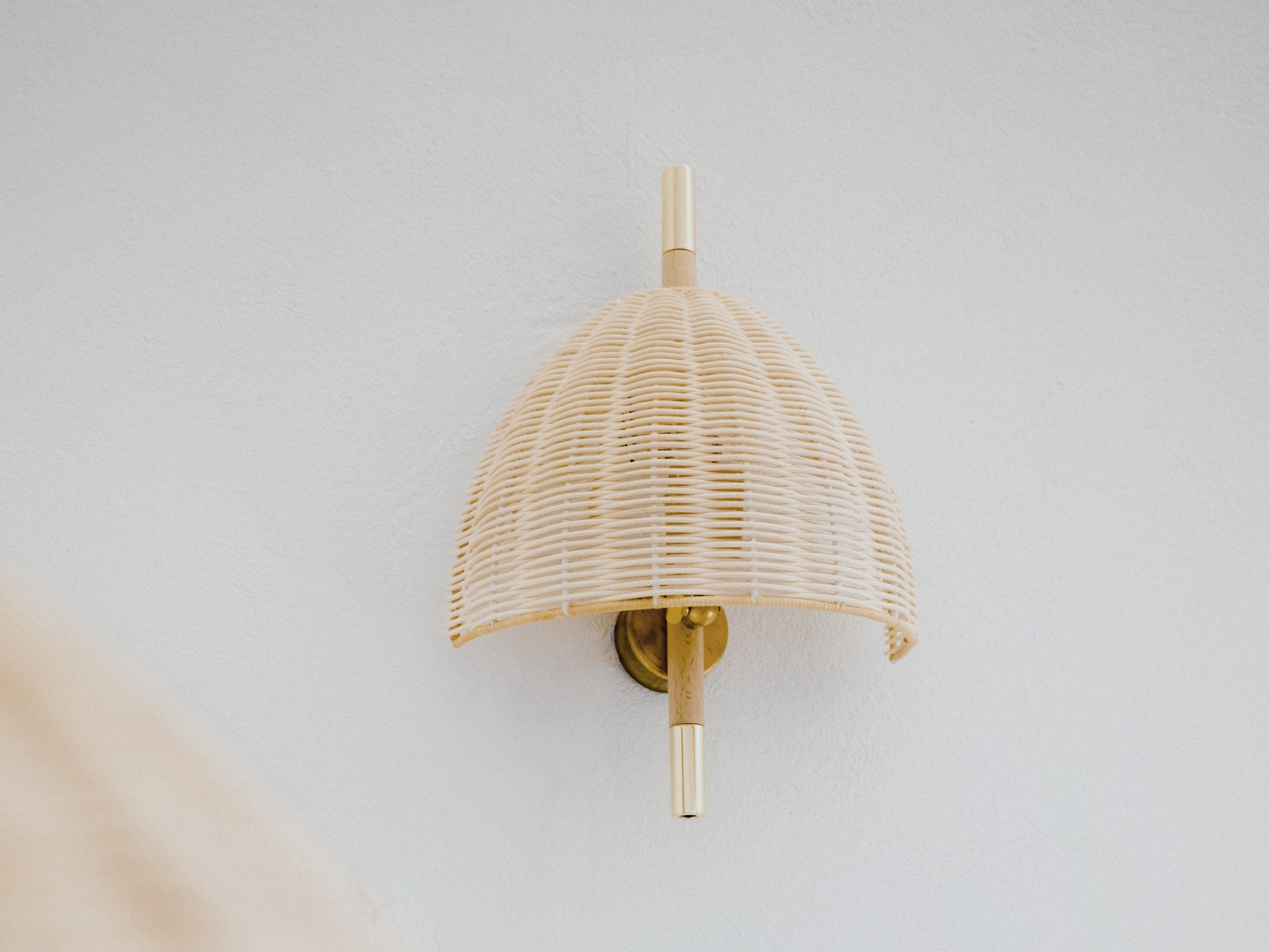 Плетеный светодиодный настенный светильник luxcambra Amà ARCH-00106062 - Вид №2